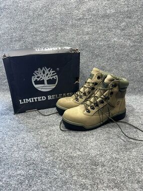 Timberland 6-Inch Field Boot Limited Release Olive/Tan TY0145